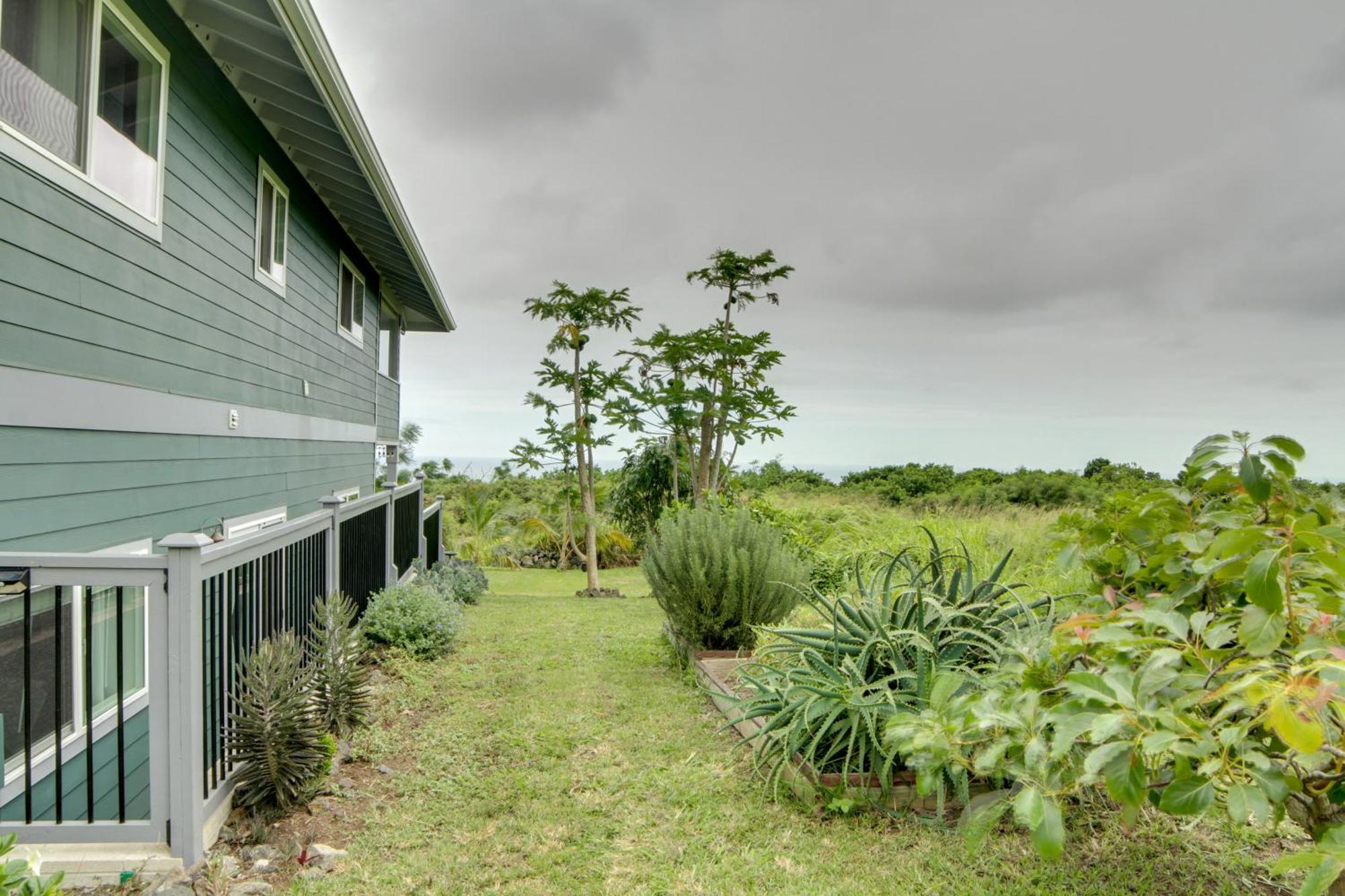 The Aloha Green House Retreat With Ocean Views! Naalehu Kültér fotó