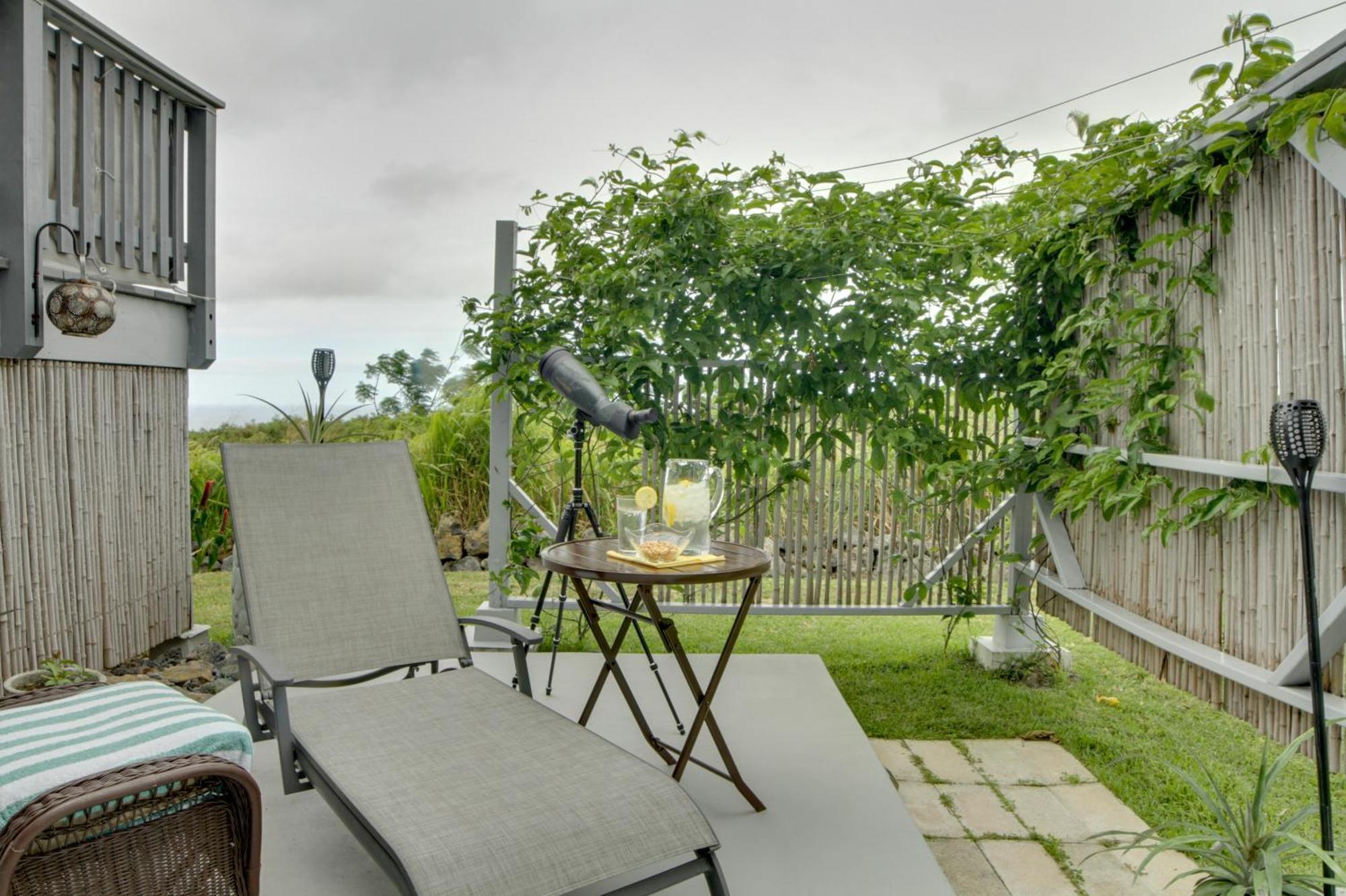 The Aloha Green House Retreat With Ocean Views! Naalehu Kültér fotó