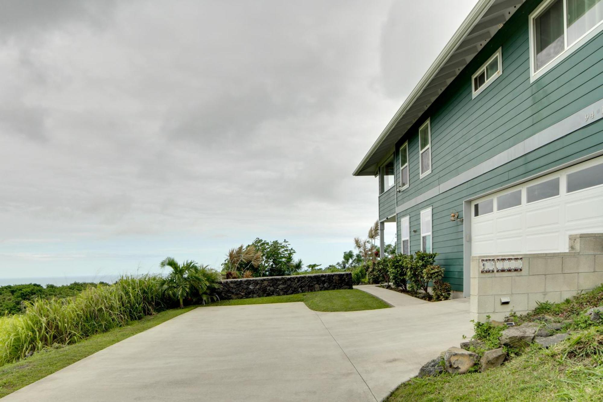 The Aloha Green House Retreat With Ocean Views! Naalehu Kültér fotó